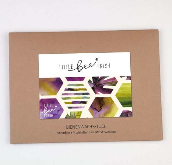 Bienenwachstuch Starter-Set, 3 Stück (S,M,L)