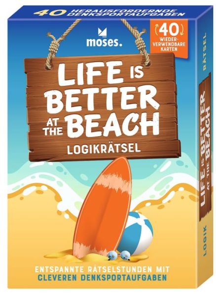 Life is better at the beach - Logikrätsel