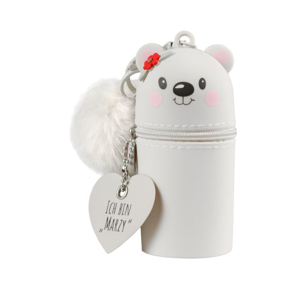 Mini Silikon Anhänger Eisbär „Marzy“