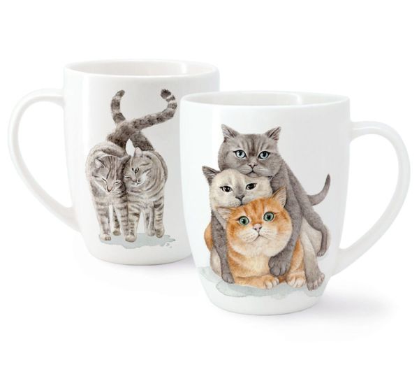 MALUU Tasse Cat Buddies
