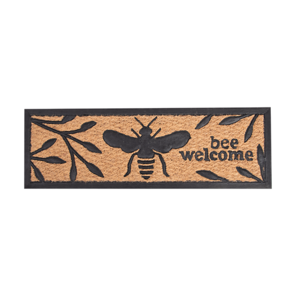 Fußmatte "bee welcome"mit Bienenmotiv
