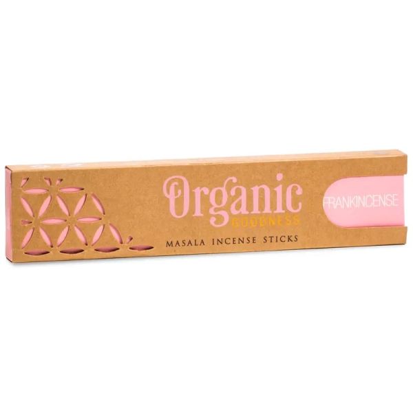 Masala Räucherstäbchen Organic - Weihrauch, 15 g