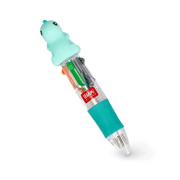 Legami Mini - Kugelschreiber mit 4 Farben - Dino