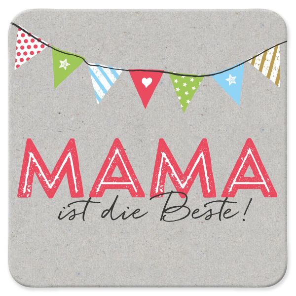 Untersetzer " Mama ist die Beste "