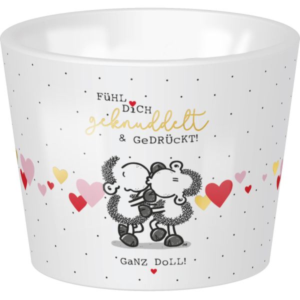 Eierbecher »Fühl dich geknuddelt & gedrückt«
