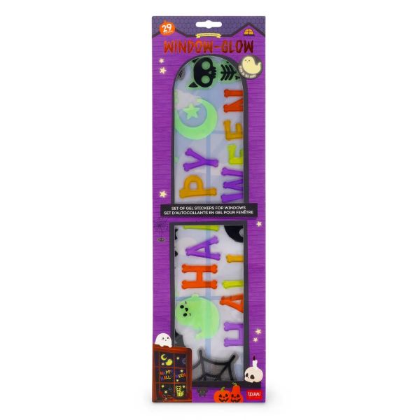 Legami Gel-Fensteraufkleber Happy Halloween