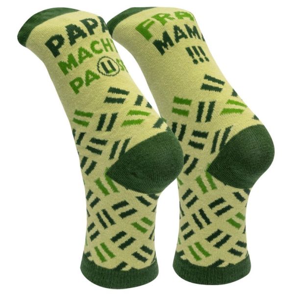 Zaubersocken Herrlich Böse »Papa macht Pause, frag Mama !« Gr. 41-46