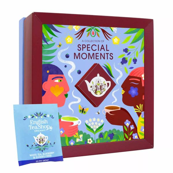 English Tea Shop Bio Tee-Kollektion "Special Moments", Ayurveda Tee Probierbox & Geschenk