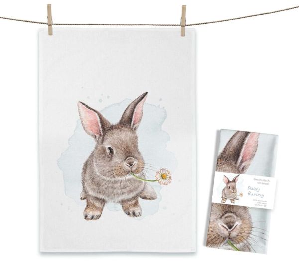 MALUU Geschirrtuch Daisy Bunny