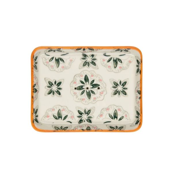 Seifenschale Keramik "Tropical"