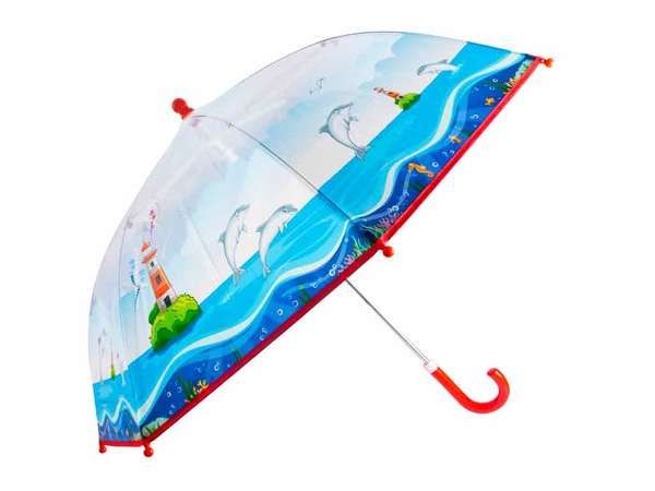 Kinder-Regenschirm "Delphin"