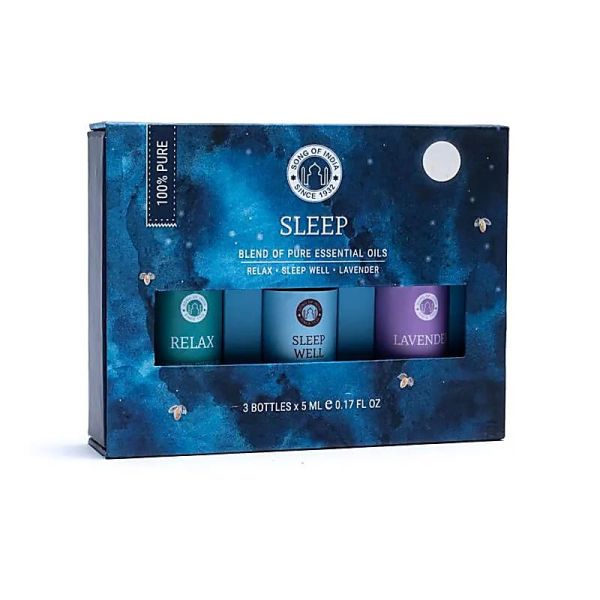 Sleep Aromatherapie - Ätherisches Öl Set, 3 x 5 ml