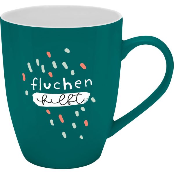 Böser Becher " Fluchen hilft "