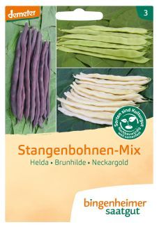 bingenheimer Saatgut Stangenbohnen-Mix