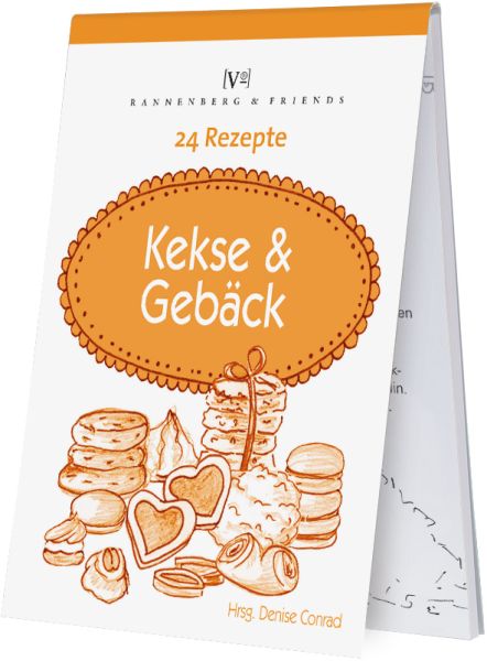 Rezept-Blöckchen "24 Rezepte - Kekse und Gebäck"
