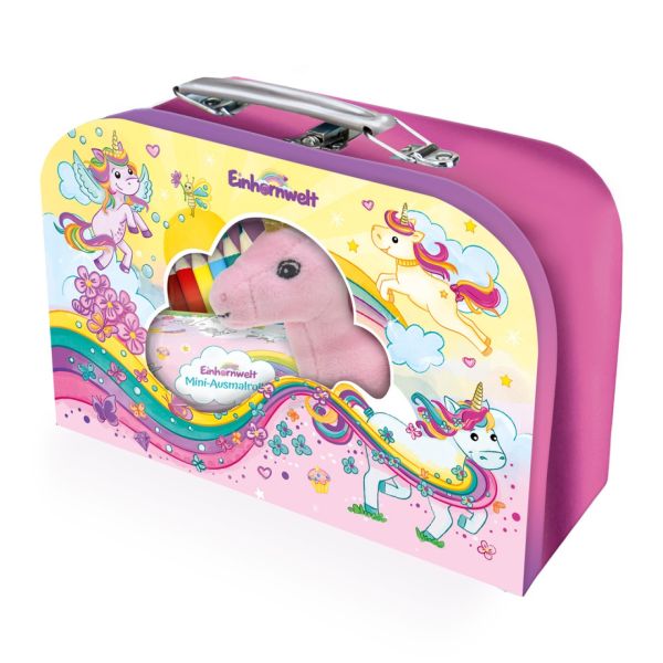 Kinderkoffer Einhornwelt (befüllt)