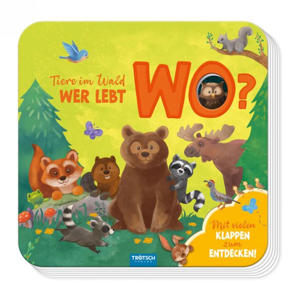 Klappenbuch - Tiere im Wald