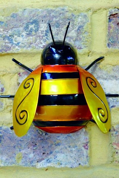 Wanddeko Biene groß