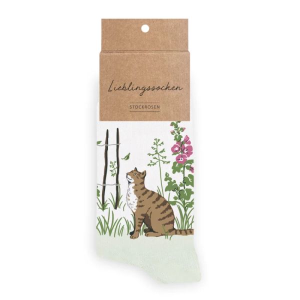 Lieblingssocken "Stockrosen"