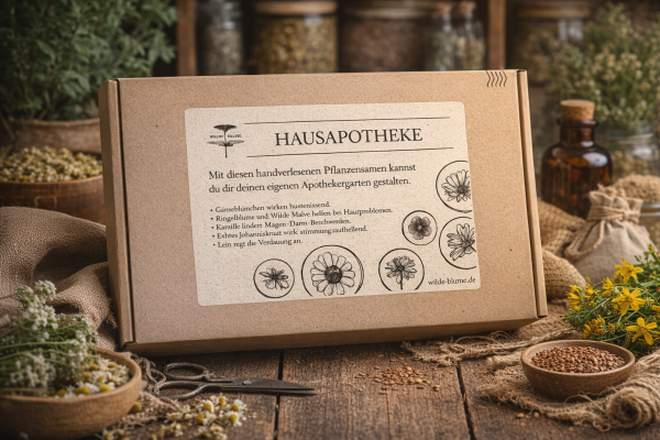 Saatgut-Set "Hausapotheke" - Geschenkset mit 6 Sorten