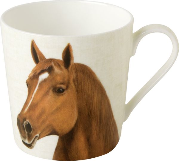 Bone China Becher "Farm Horse" cream