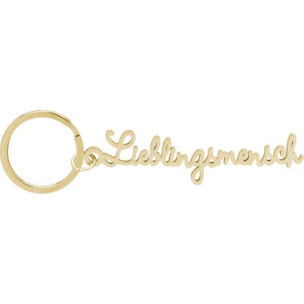 Schlüssel-Worte / Schlüsselanhänger "Lieblingsmensch"