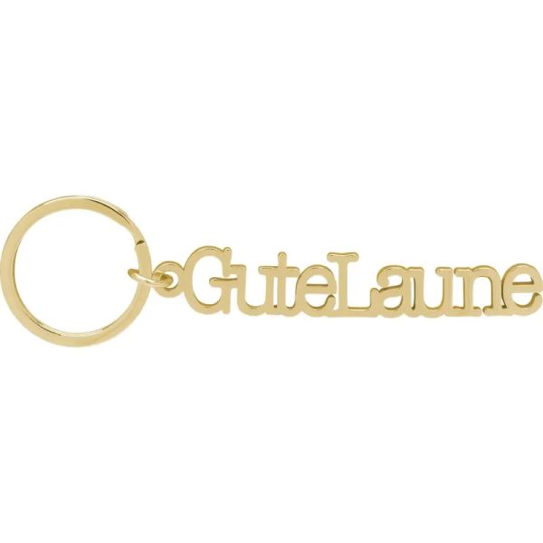 Schlüssel-Worte / Schlüsselanhänger "Gute Laune"