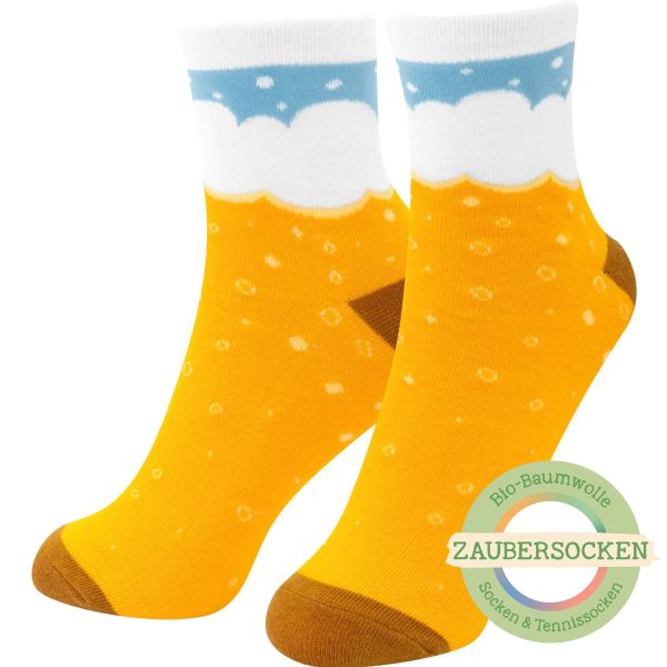 Zaubersocken "Bier!" Gr. 41-46