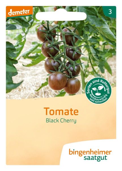 bingenheimer Saatgaut Tomate "Black Cherry"