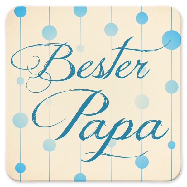 Untersetzer "Bester Papa"