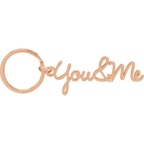Schlüssel-Worte / Schlüsselanhänger "You & Me"