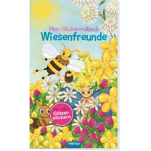 Stickermalbuch Wiesenfreunde