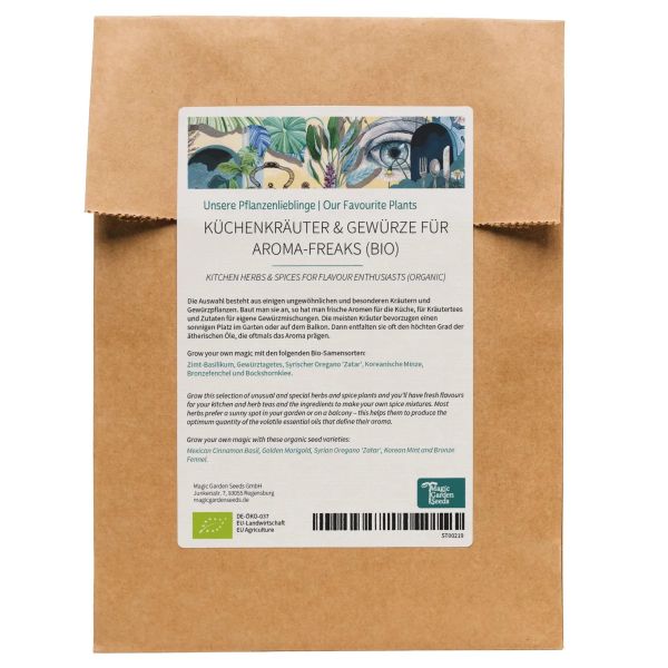 Küchenkräuter & Gewürze für Aroma-Freaks - Bio-Samenset