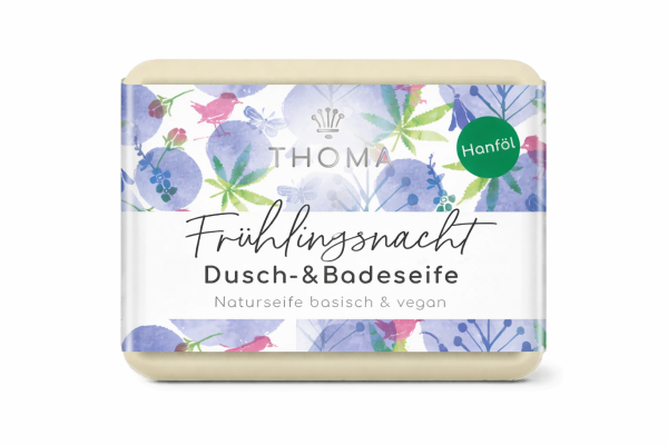 Kakaobutterseife "Frühlingsnacht", vegan, 100 g