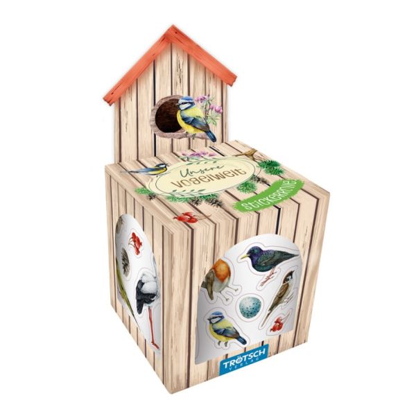 Stickerrolle Unsere Vogelwelt