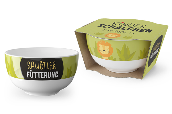 Kinderschale Löwe