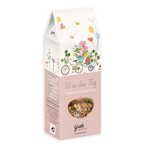 Tee "Auf ins Glück", Kräuterteemischung, 100 g