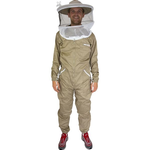 Imkeranzug mit Hut und Schleier, sandfarben Gr. S