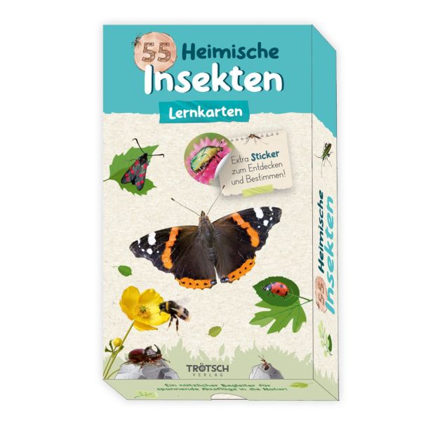 55 Lernkarten Heimische Insekten