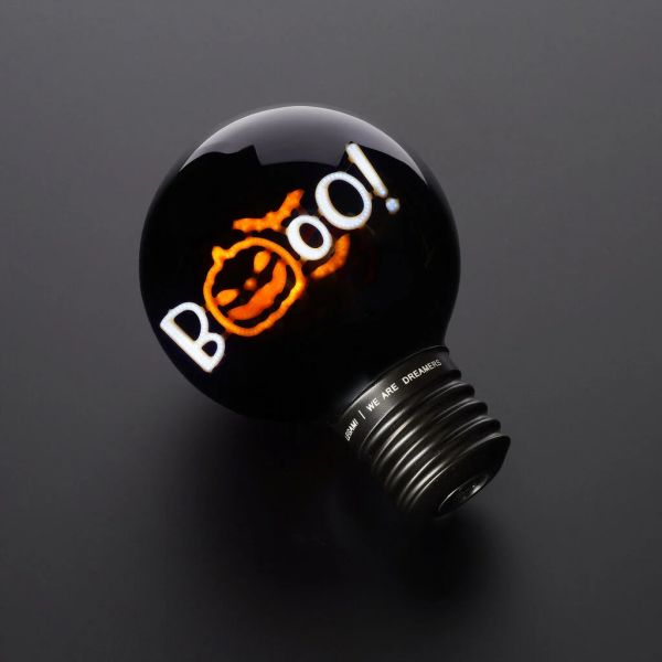Legami Deko-Tischlampe in Glühbirnenform - Kürbis - Pumpkin Booo