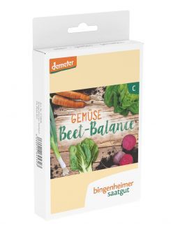 bingenheimer Saatgut Saatgutbox "Gemüse Beet-Balance"
