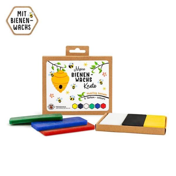 Meine Bienenfreunde Bienenwachs-Knete 6er-Set