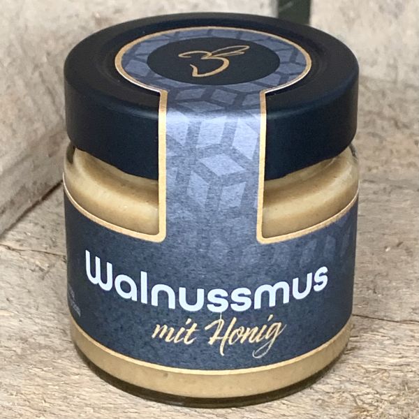 beekeepers Walnussmus mit Honig, 125 g