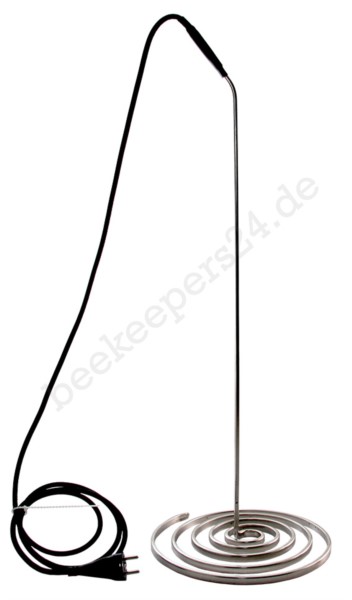 Leichter Honig Tauchwärmer ohne Regler, Edelstahl, 28 cm