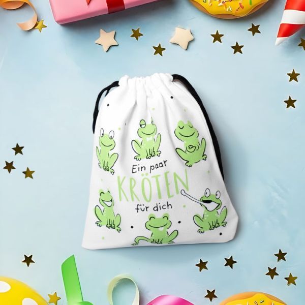 Geschenk Säckchen - Ein Paar Kröten für Dich