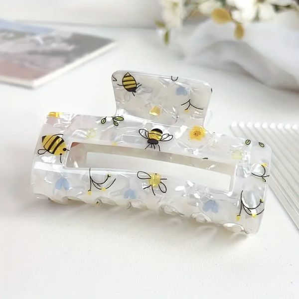 Haarklammer mit Bienenmotiv