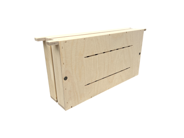 Tasche für Wabenhonig Deutsch Normalmaß Ganzzarge 370 x 223 mm inkl. 18 Rähmchen