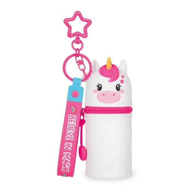 Legami Münztasche mit Schlüsselanhänger - Mini Kawaii Einhorn