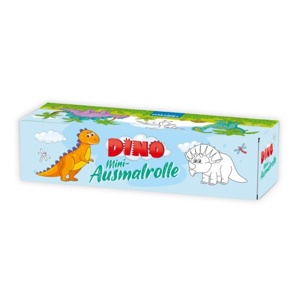 Mini-Ausmalrolle Dinos