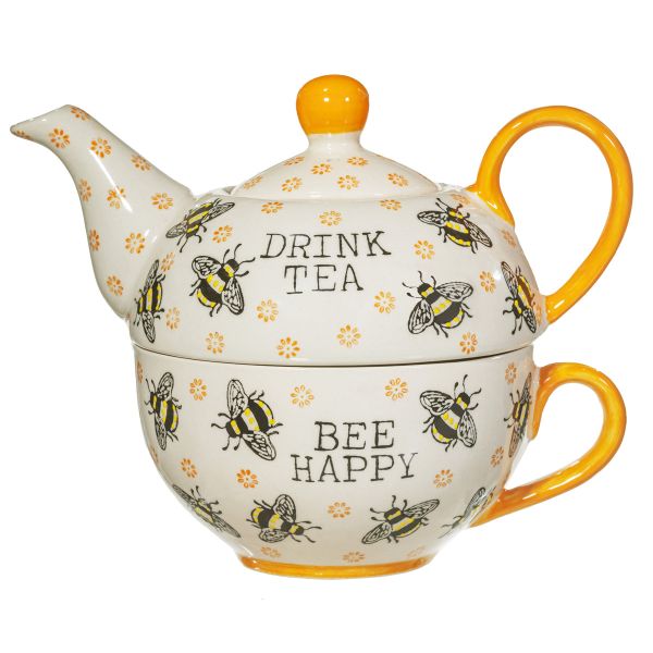 Sass & Belle Teekanne & Tasse "Busy Bees"